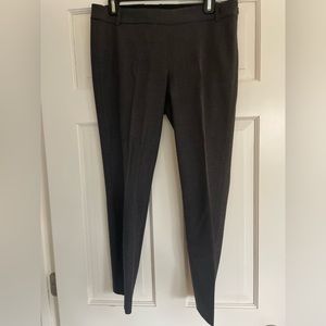 JCrew women’s city fit gray wool pant. Size 4